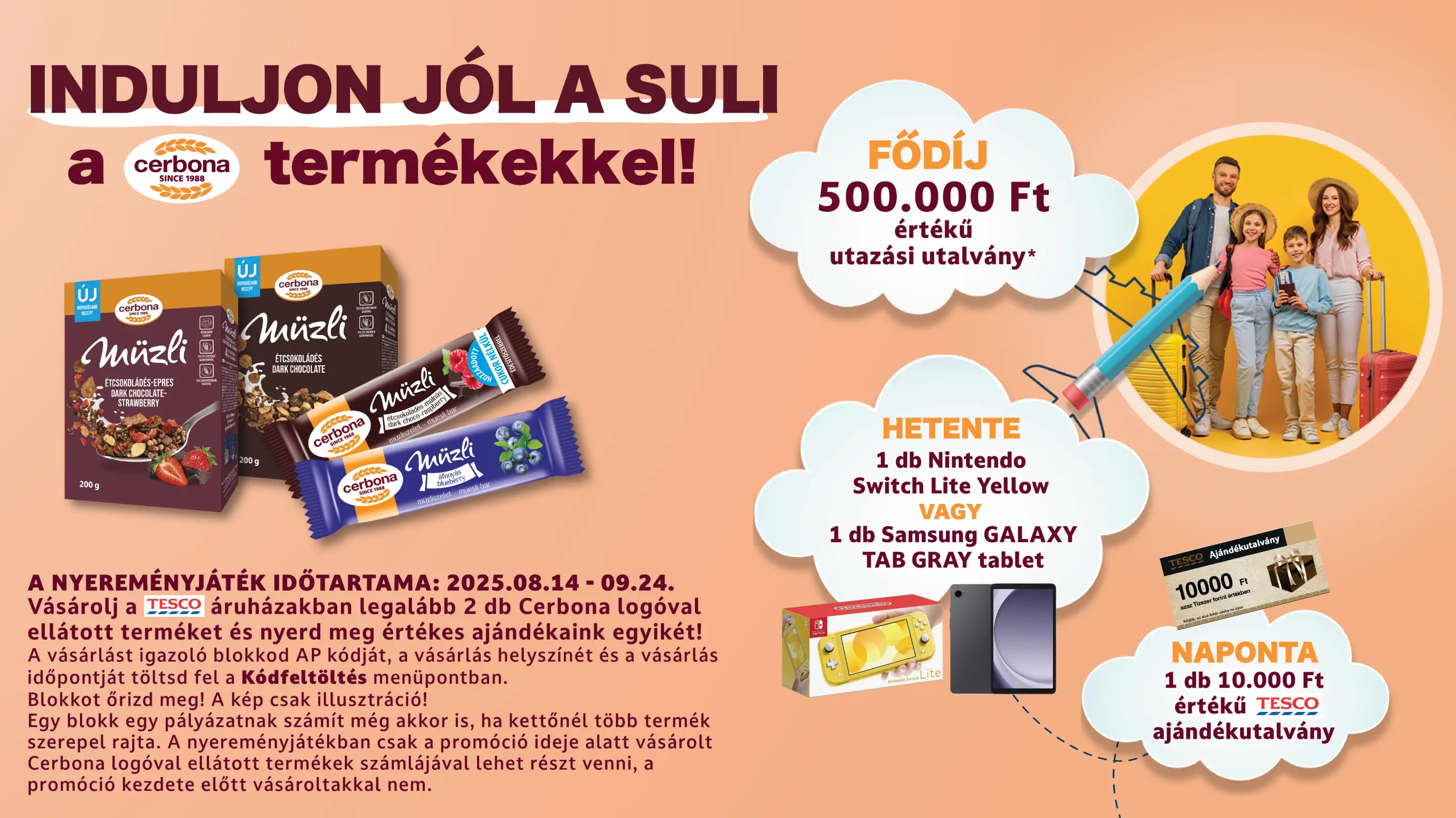 A promóció plakátképe.